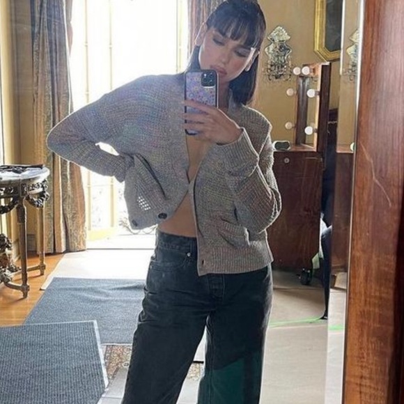 RE/DONE 90s cropped cardigan / size S / NWT - Picture 4 of 5